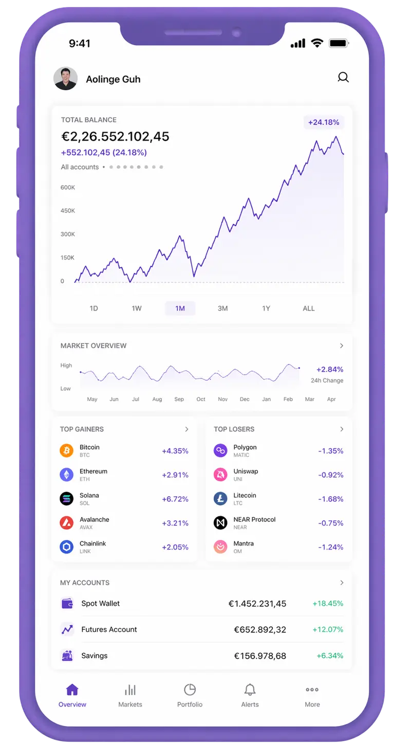 App móvel para gestão de ativos