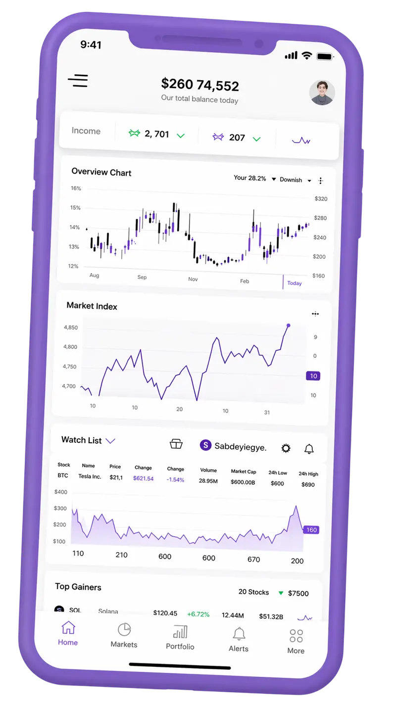 App móvel para gestão de ativos